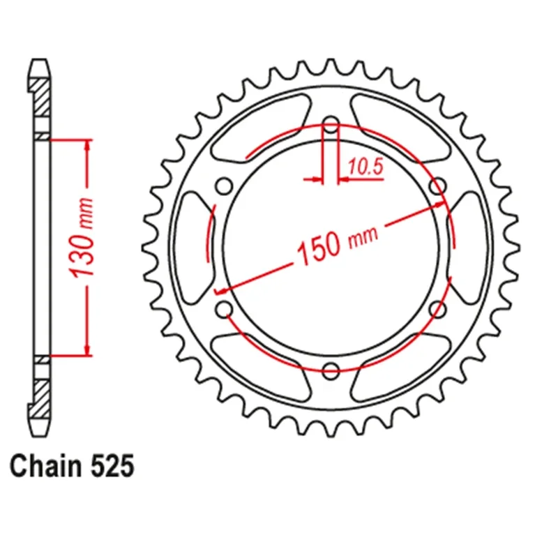 LOPOR 525 CNC 15T/43T передняя и задняя звездочка мотоцикла для Honda XL400 XL 400 V Transalp 1992-1998 гг.