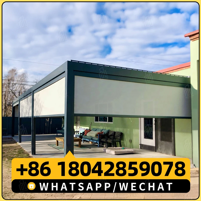 Изготовленная на заказ выдвижная система мансардного окна жалюзи крыша балкон