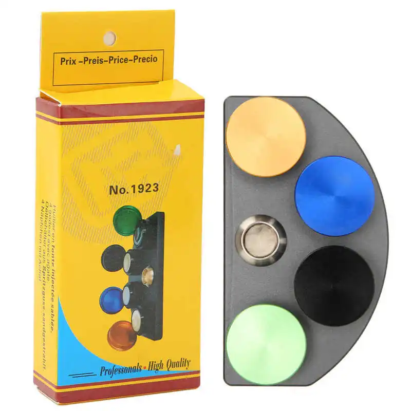 4 Dish Watch Oil Cup Simple Use Rust Proof Wear Resistant Professional Watch Repairing Accessory For Watchmaker Repair Tool