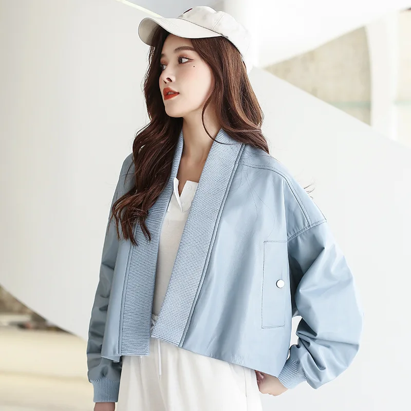 

Модные роскошные женские пальто из овечьей кожи, плюшевые женские пальто на весну