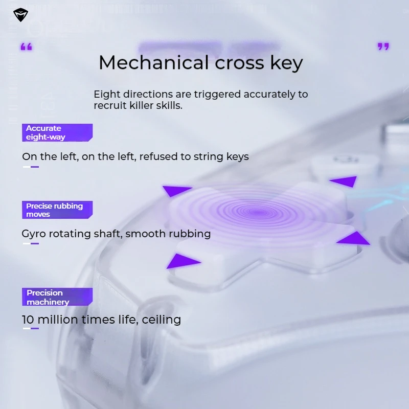 Беспроводной двухрежимный контроллер Mechanic G3s для киберспорта красочный RGB Plug Play