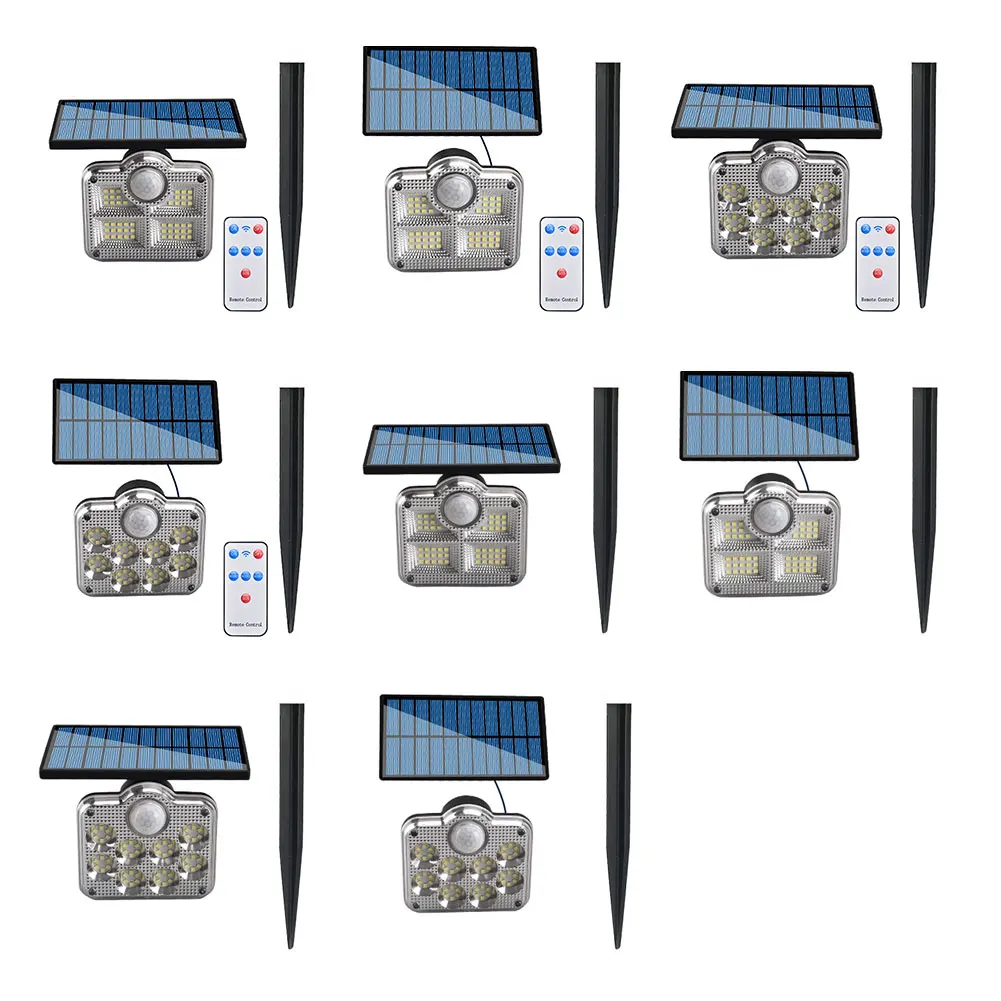 

LED Solar Powered Wall Light Outdoor Wall Mounted Ground Lights Waterproof Courtyard Fence Street Landscape Garden Decoration