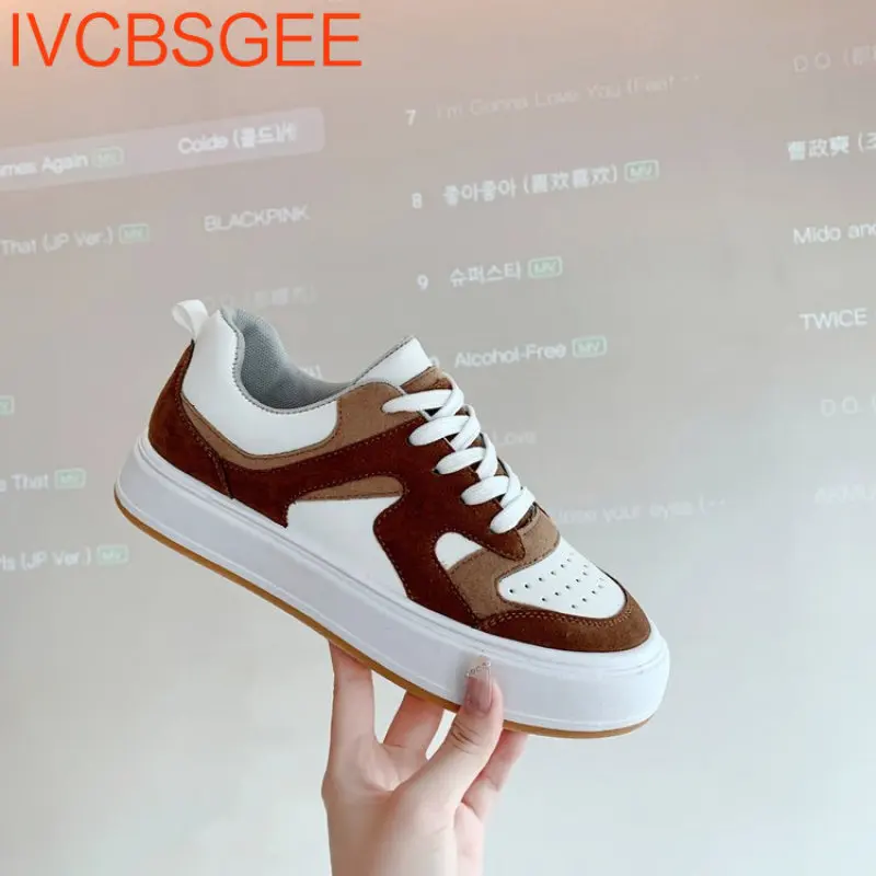 

Женские высокие кроссовки без украшения, модные повседневные кроссовки на увеличенной платформе, Осень-зима 2022