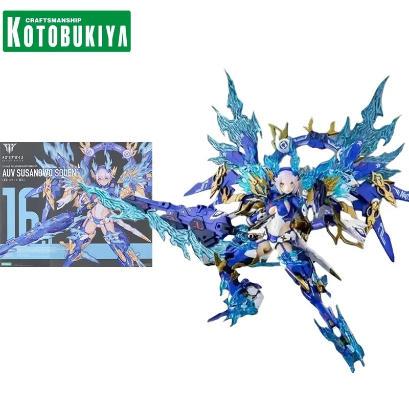 

KOTOBUKIYA Original MEGAMI DEVICE Anime KP681 AUV SUSANOWO SOUEN Mobile Suit Girl Action Figure Assembly Model Toys Gift for Kid