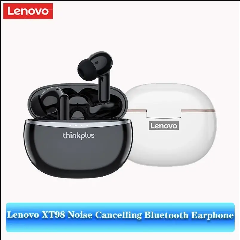 

Original Lenovo XT98 Bluetooth 5.2 Headphones ANC+ENC Active Noise Cancelling Sports Earphone Smart Touch with MiC Headset