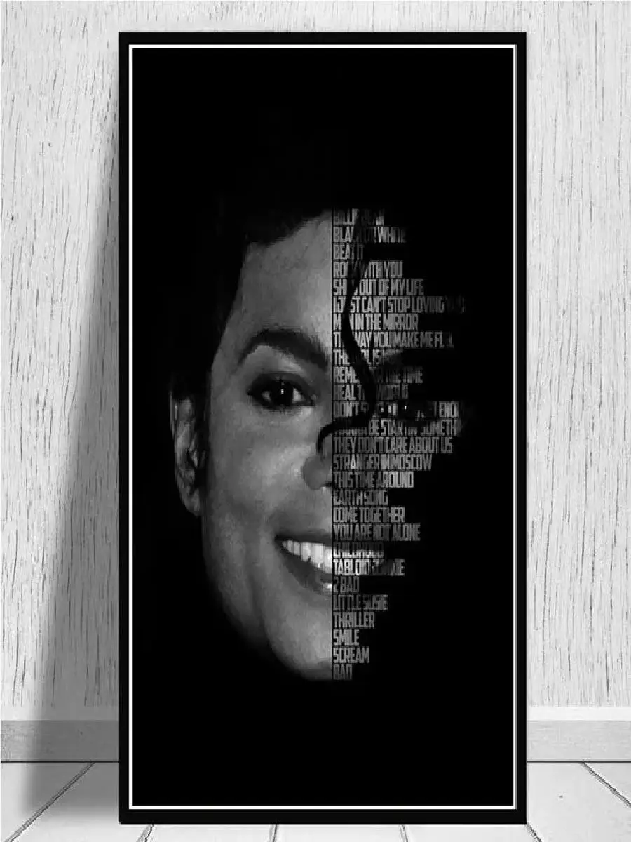 Легендарные музыкальные значки настенный постер принц Майкл Джексон Дэвид Боуи