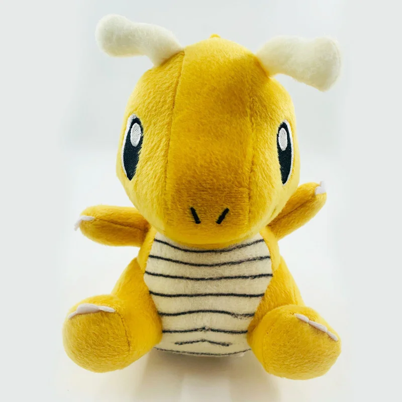 16cm Japan Anime Pokemon Dragonite Plush Toys Soft Stuffed Animals Q Version Cute Cartoon Doll Kids Birthday Christmas Gifts - купить по
