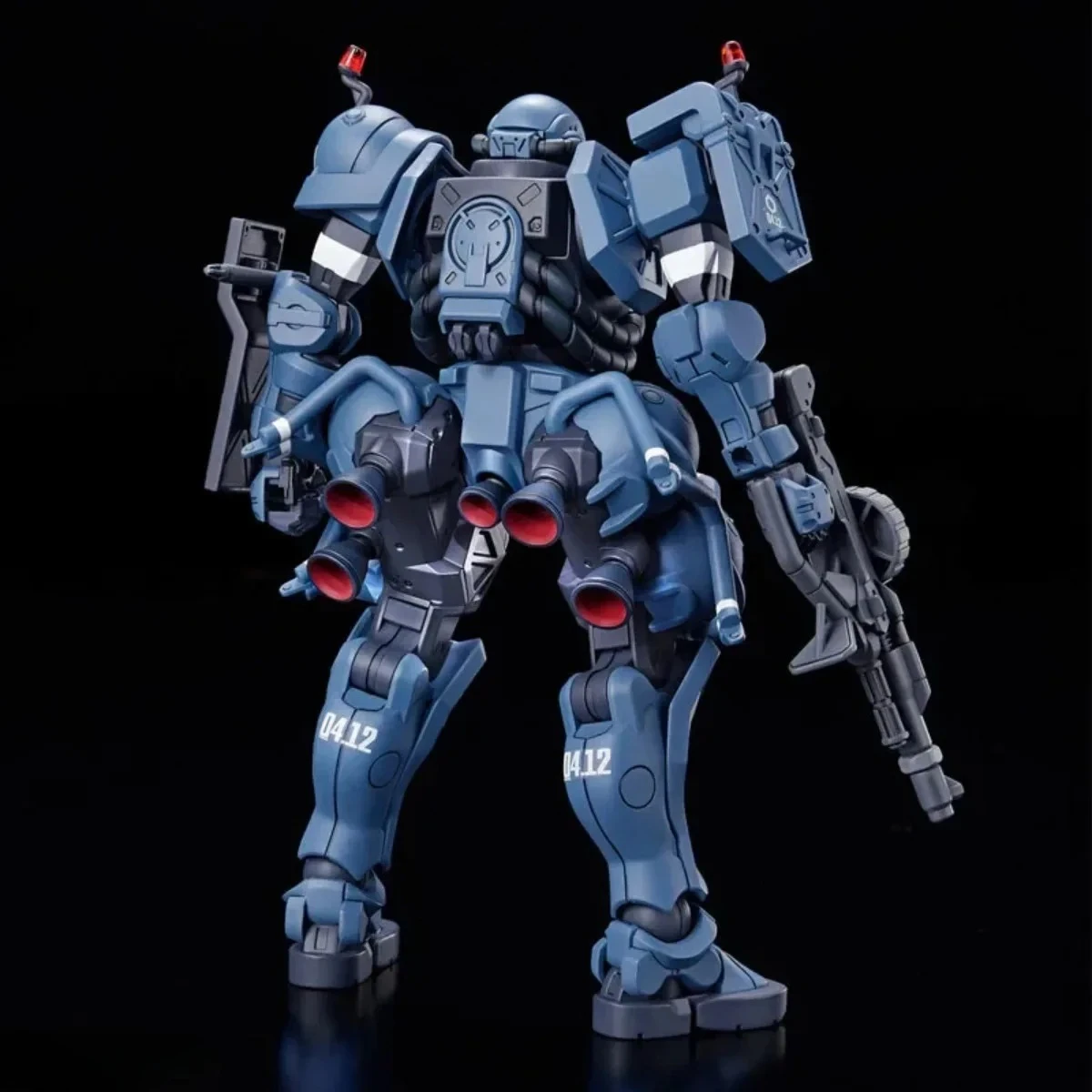 Фото Оригинальный сборный модельный набор Bandai Gundam GQuuuuuuX, мобильный костюм HG, масштаб 1/144, фигурки аниме, MS-06-SSP, полицейский Заку, в наличии №3