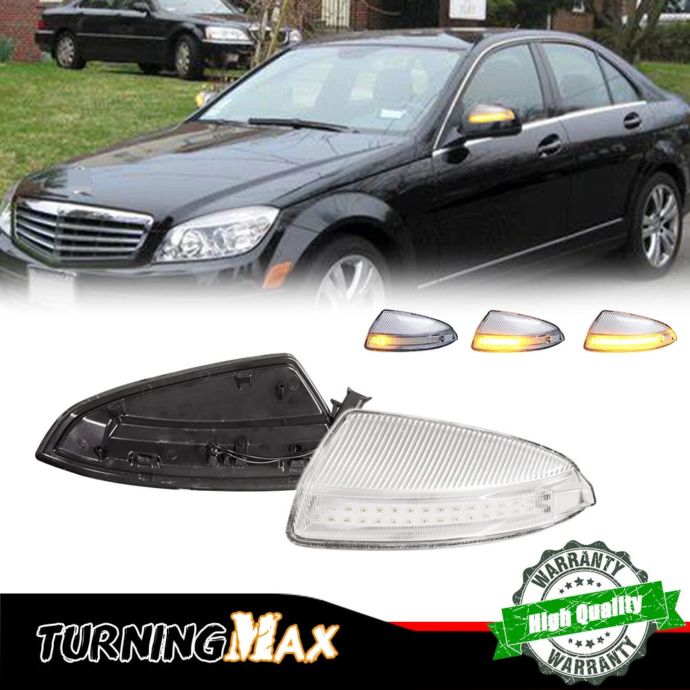 Динамические янтарные светодиодные фонари переднего зеркала для Benz Viano Vito Bus W639