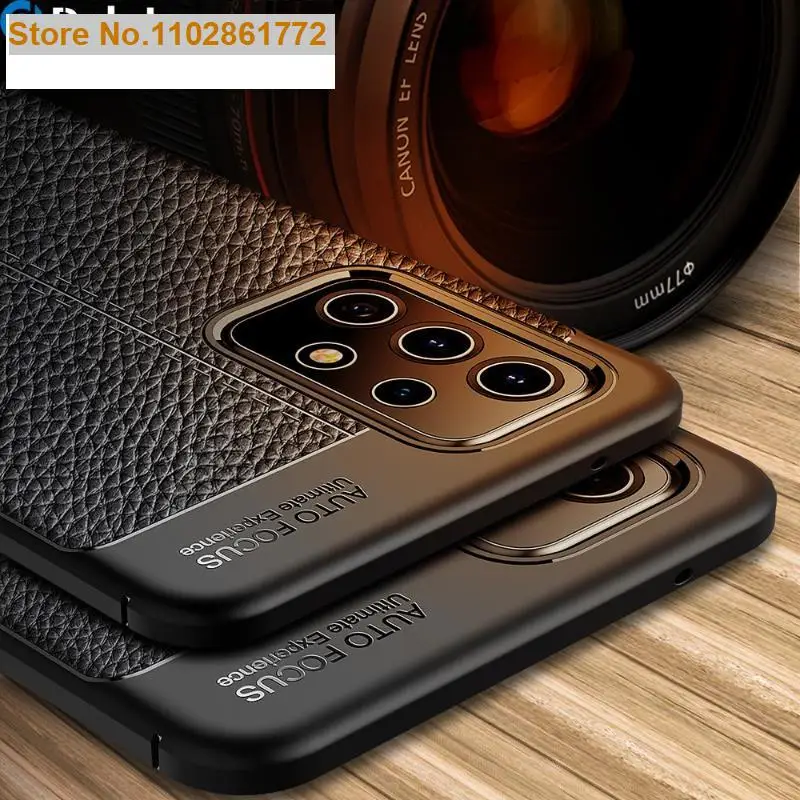

Shockproof Leather texture Case For Samsung Galaxy A52 A72 A32 A22 A82 A12 A21S S21 Ultra S20 FE S10 Plus A51 A71 M31 A02 Cover