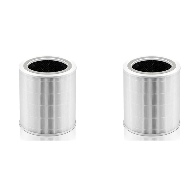 

2X Replacement Filter For Levoit Core 400S 400S-RF Air Purifier, H13 True HEPA And Activated Carbon With Pre-Filter