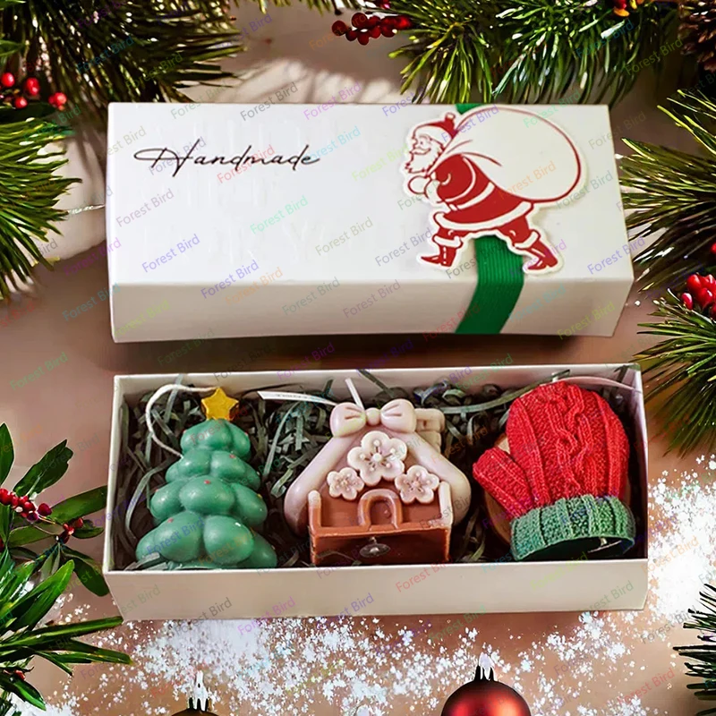 Рождественские подарки для девочек мужские ароматические свечи подарочная