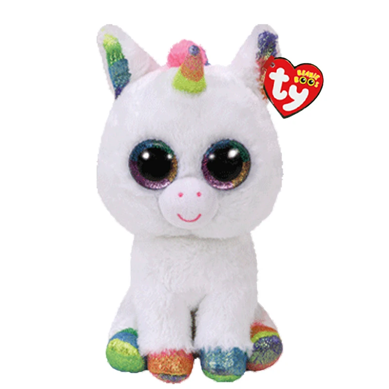 15CM Ty Beanie Athena The Winged Unicorn Kawaii Cute Soft Plush Animal Collection Stuffed Doll Kids Toys Give Babies Gifts |