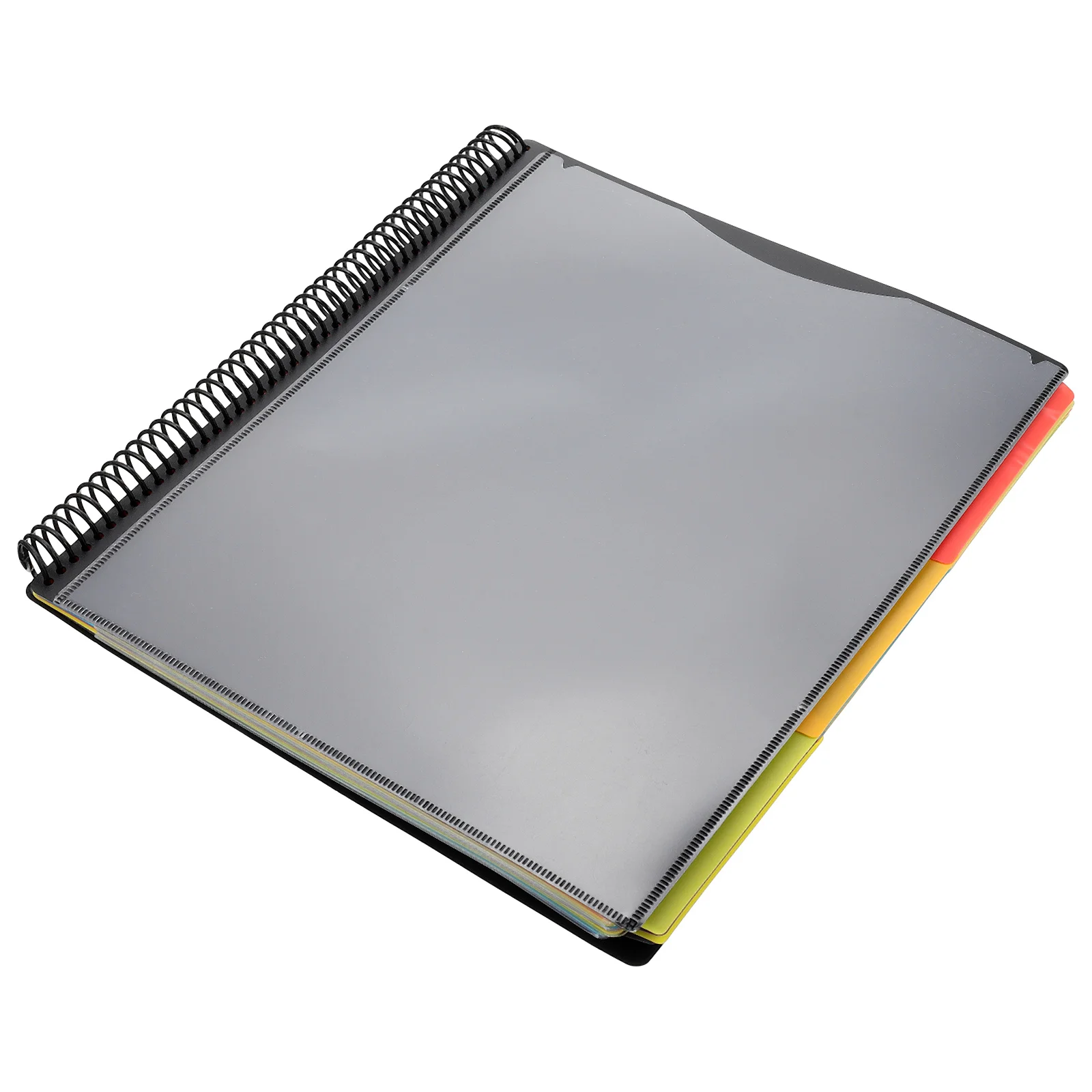 

Folder File Organizer Coil Folders Document Spiral Binder This Pocket Subject Pressboard Paper Expanding Project Presentation