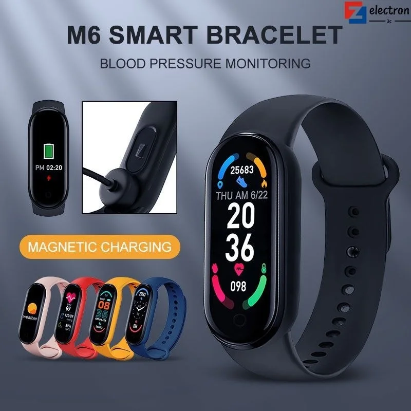 

M6 M5 Smart Watch Smart Bracelet IP67 Waterproof Bluetooth Smartwatch Fitness Tracker Blood Pressure Sport Waterproof Android