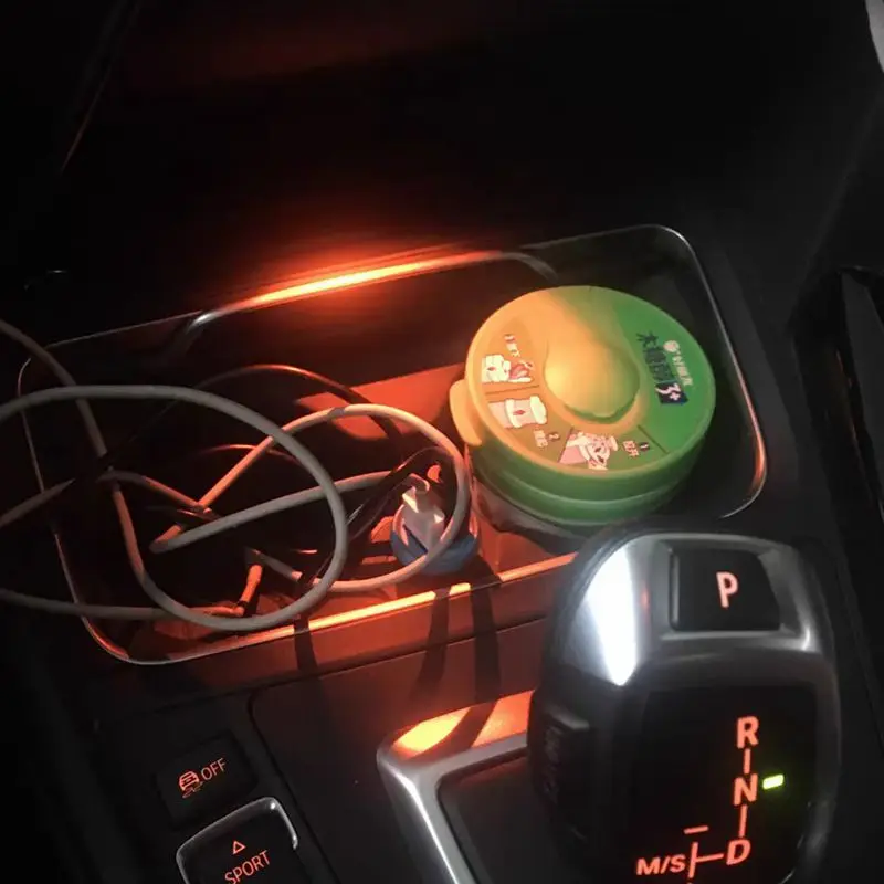 Для BMW 3 серии 4 F30 F35 2-цветная центральная консоль панель переменного тока