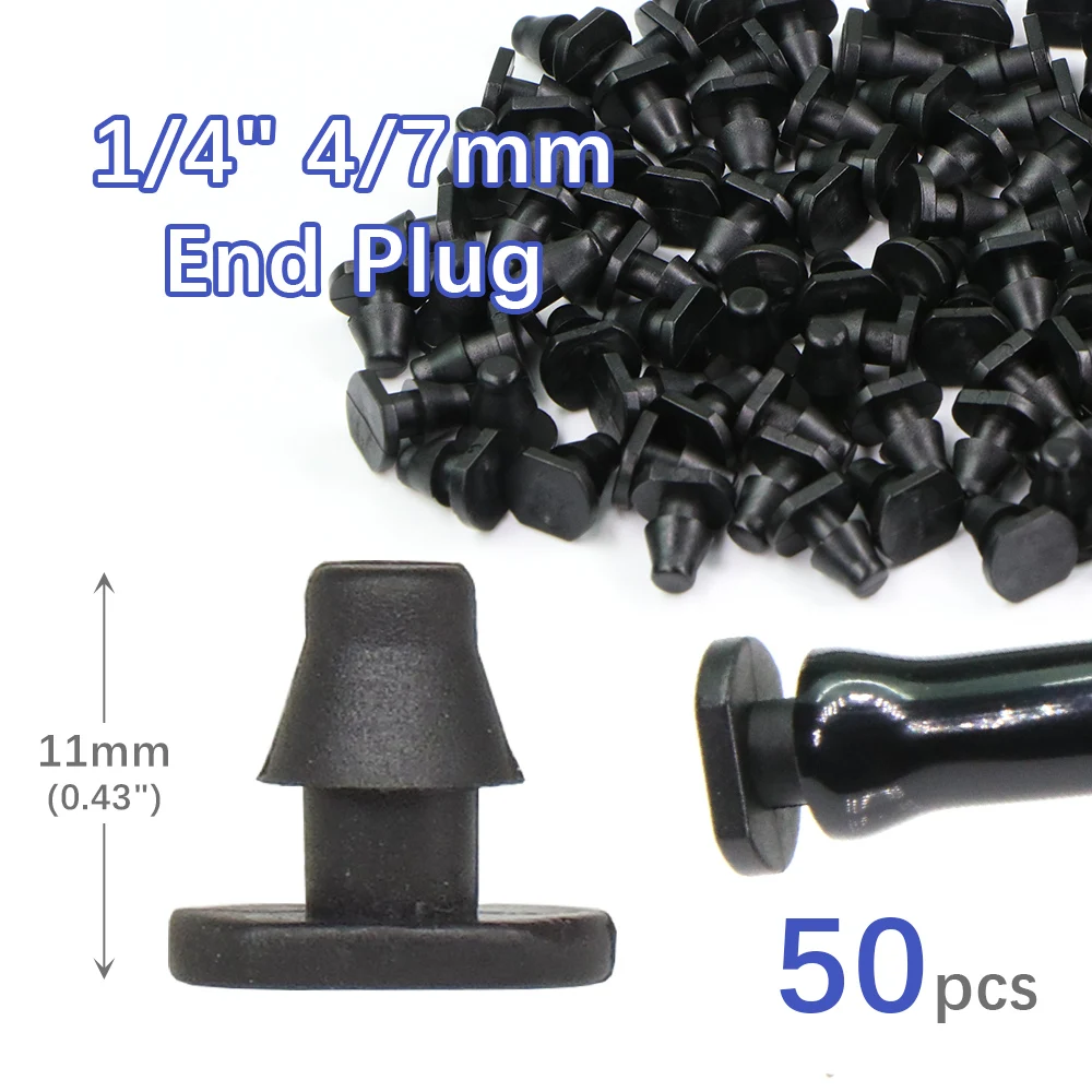 

Пластиковые соединители для шланга 1/4", 4/7 мм (50 шт.)