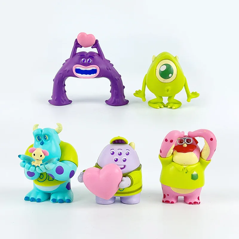 

5 шт., фигурки из мультфильма «Disney Monster University Sulley Sullivan»
