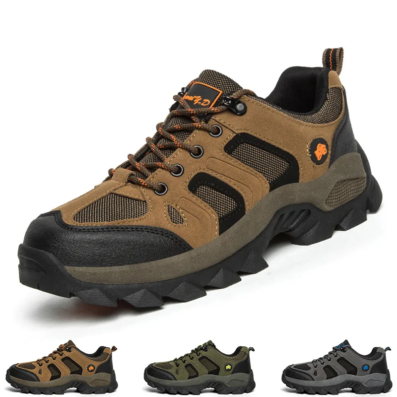 

Hiking Shoes Men 2023 Hiking Boots Women Couple Men's Trekking Boots Unisex Camping Climbing Sneakers Large Size 47 New Arrivals