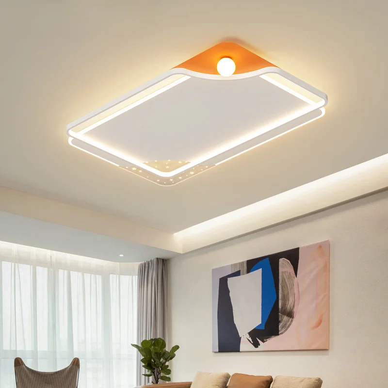 

New Modern Chandeliers Living Room Dining Room Kitchen Ceiling Chandelier Hanging Light Fixture Dimmable With Remote Control La