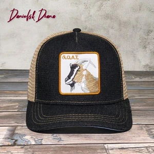 Imported New GOAT Baseball Cap Men Women Fashion Animals Embroidery Snapback Dad Hat Spring Cotton Washed Den