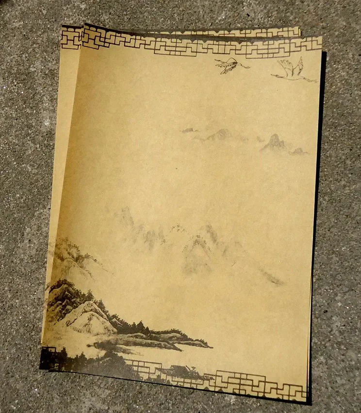 

Набор винтажной бумаги для писем HEYEJET