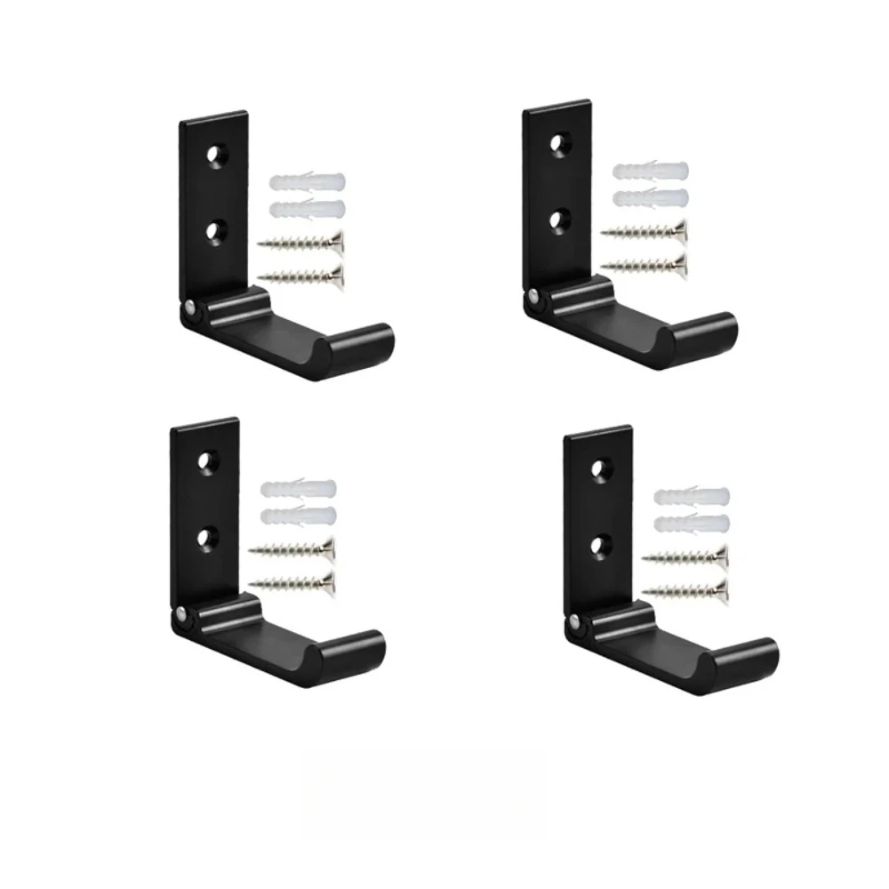 4 шт. складные крючки для одежды из алюминиевого сплава