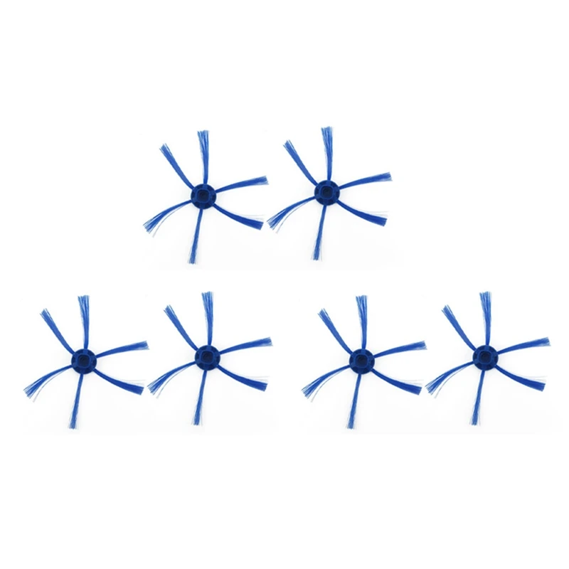 

6Pcs 6-Armed Sweeping Robot Side Brushes For FC8796 FC8794 FC8792 Vacuum Cleaner Parts