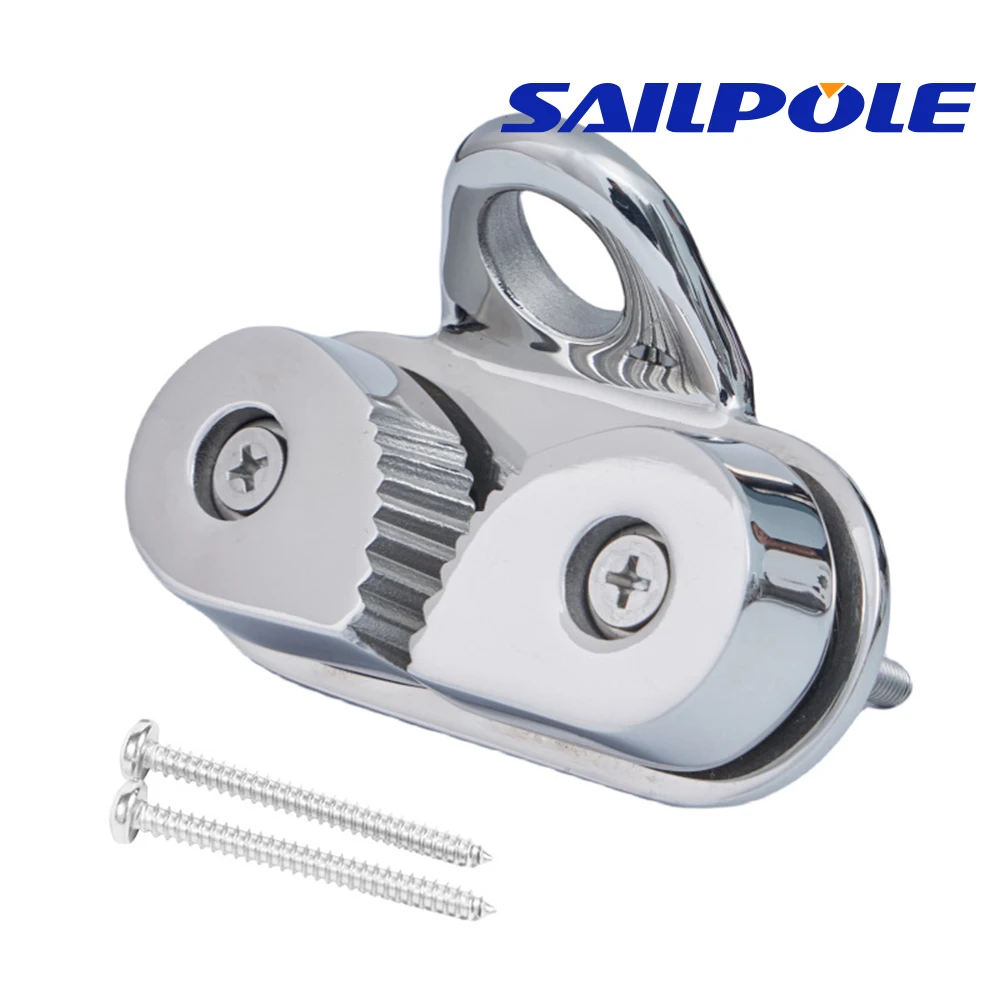 Фото Кулачковая планка из нержавеющей стали Fairlead, морская парусная лодка, каяк, каноэ, шлюпка, веревка от 2 до 8 мм, от 10 до 16 мм №4