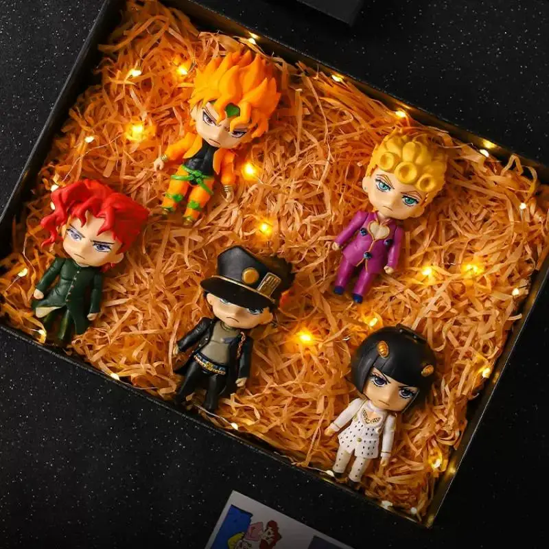 Фигурка аниме «невероятные приключения Джоджо», персонаж гатяпон, дня Джованны, Джотаро Куджо, украшения, кавайная кукла, периферийные игрушки, подарки для детей
