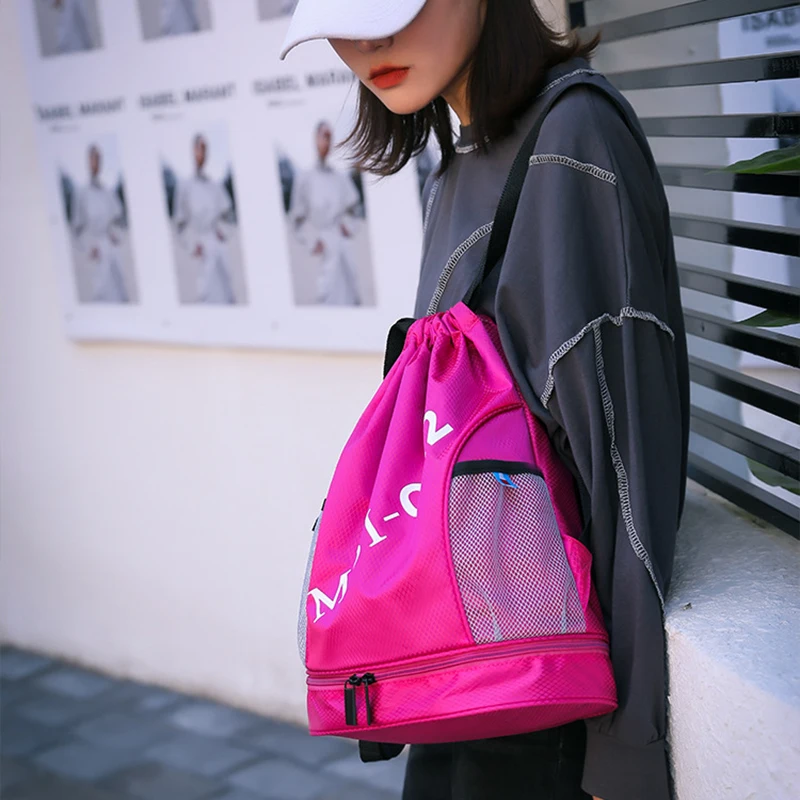 Swimming Beach Backpack Bag For Woman Handbag Summer Sports Duffle Gym Natation Pool Accessory Shoe Bathing Dry Bag Waterproof