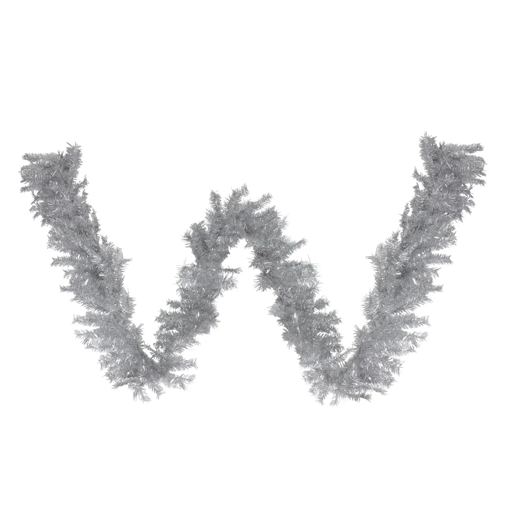 

Northlight Unlit Artificial Christmas Garland, 4" (Silver)
