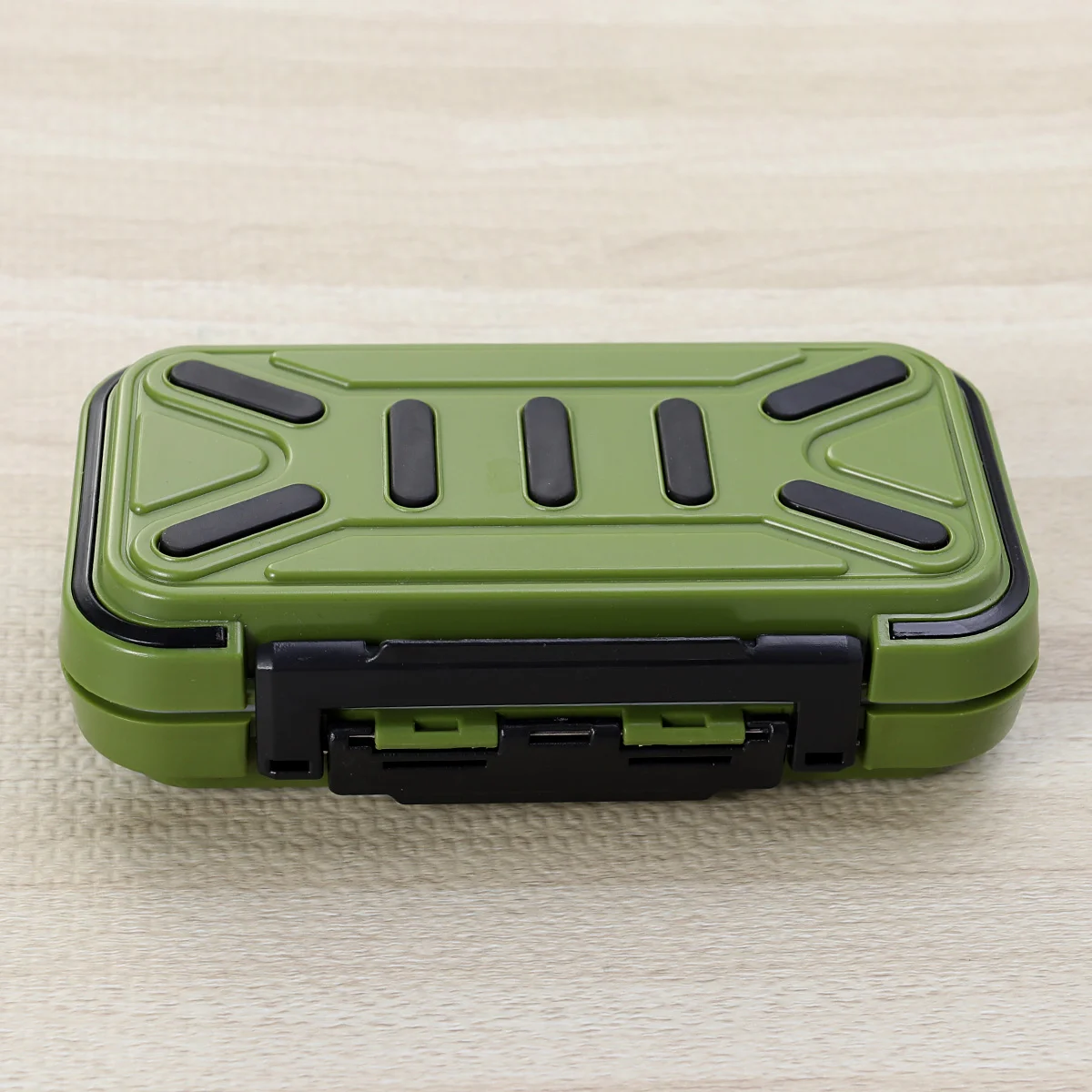 

Fishing Hook Box Compression and Impact Resistant Waterproof Hook Box Accessories - Size M (Green)