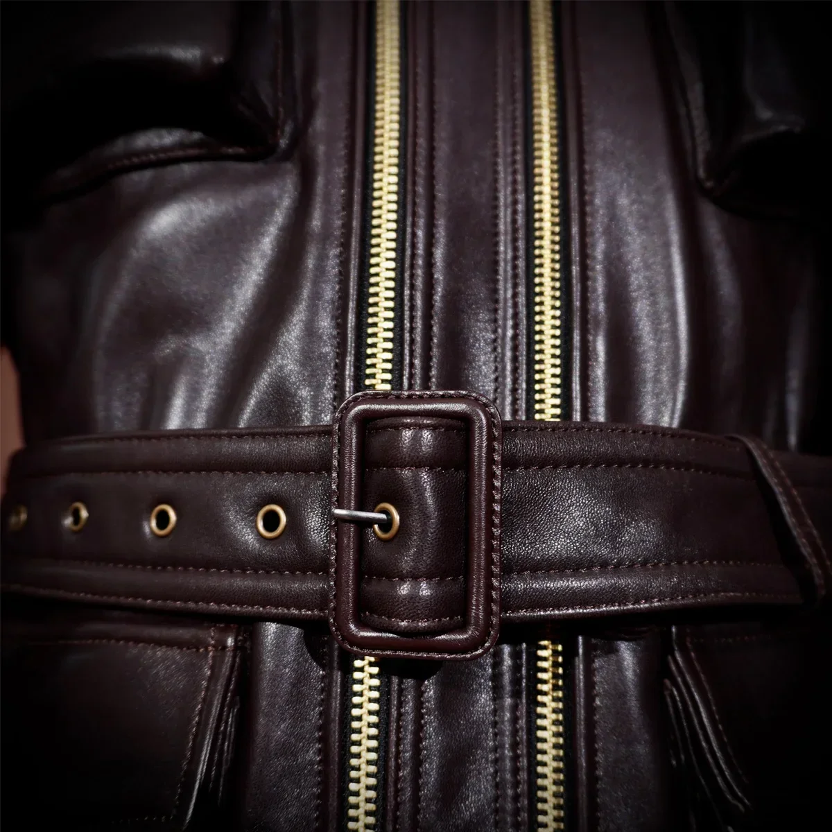 Тпая бритва классическая американская ретро-молния с двойной молнией охотничья