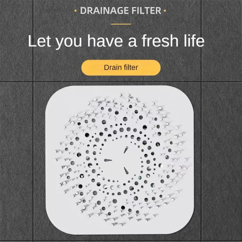 

NEW Floor Drain Cover Bathroom Sink Filter Silicone Deodorant Pad Anti Clogging Hair Catcher Stopper Bathroom Accessories