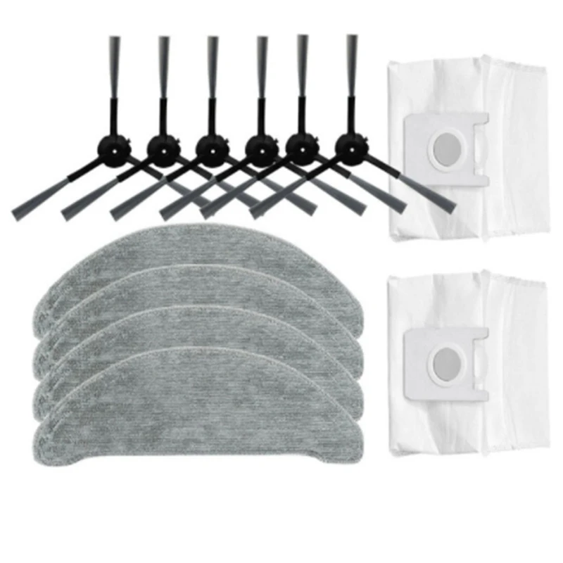 

AD-Mop Pad Rag Cloth Side Spin Brush Replacement Parts for Xiaomi Roidmi Eve Plus SDJ01RM Robotic Vacuum Cleaner Parts
