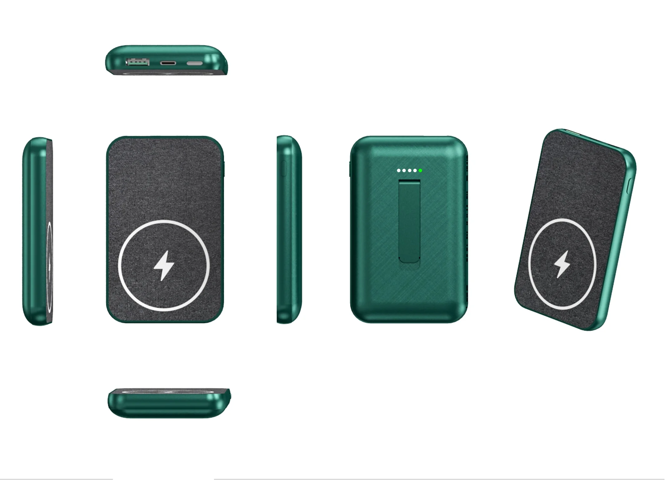 new 10000mah magnetic wireless power bank mobile phone external battery for xiaomi huawei iphone 13 12 pro max 12mini powerbank free global shipping