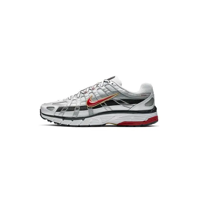 Женские кроссовки Nike P-6000 White Gold Red BV1021-101
