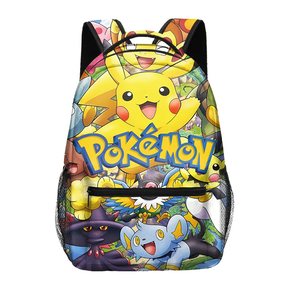 

pokemon and Pikachu Mochila Fashion backpack student school bag travel backpack Laptop Storage bag Bookbags cosplay bag