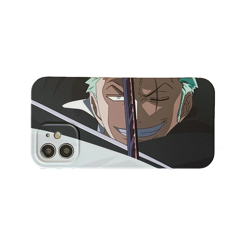 

Anime Onepiece Katana Zoro Phone Case Cover for IPhone 7 8 Plus 11 12 13 Pro X XR XS Max Shockproof Case for IPhone 13 Cases
