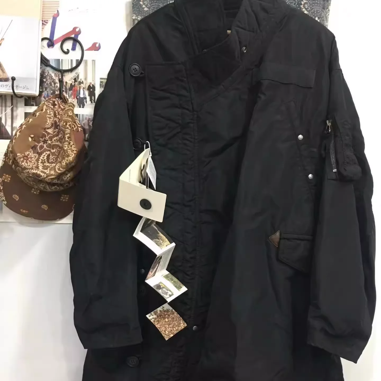 Тибетский халат VISVIM хлопковое пальто
