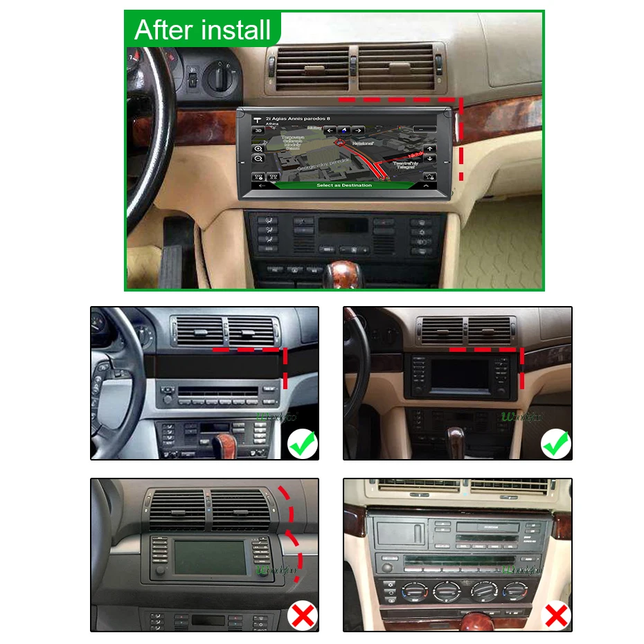 магнитола 2 din android 10 с экраном автомагнитола стерео экран для BMW 5 серии E39 X5 E53 M5