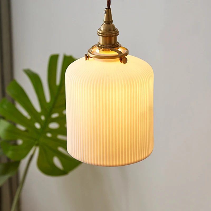 Элегантный Бронзовый Подвесной Светильник Ручной Работы С Регулируемым Кабелем