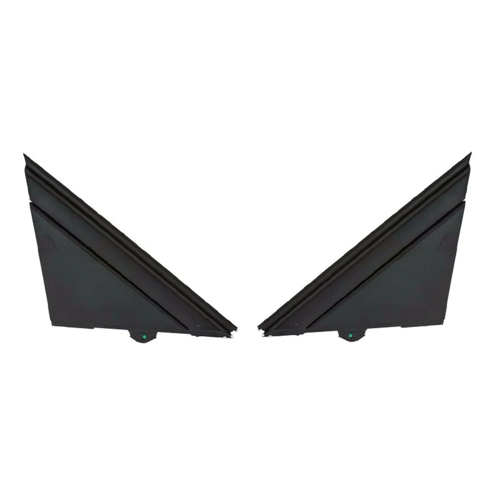 

Car Left & Right Door Mirror Flag Cover Molding Triangle Cover for FIAT 500 12-19 1SJ85KX7AA 1SD00KX7AA