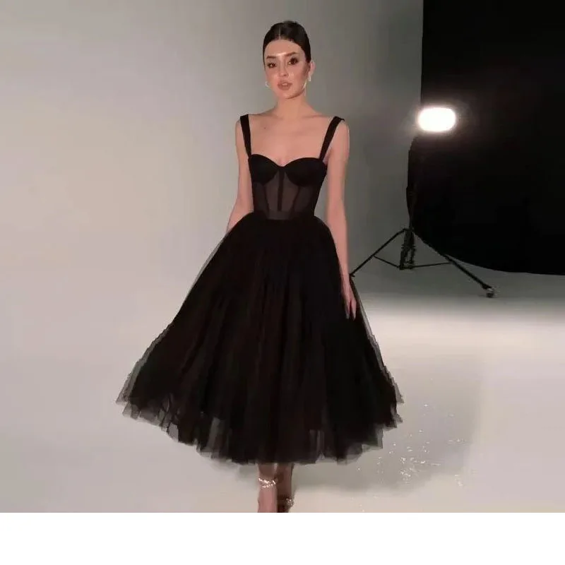 

HF811 Prom A-Line Short Evening Dresses Formal Elegant Charming Princess Gowns Robe De Soiree فستان سهرة Vestido De Noche