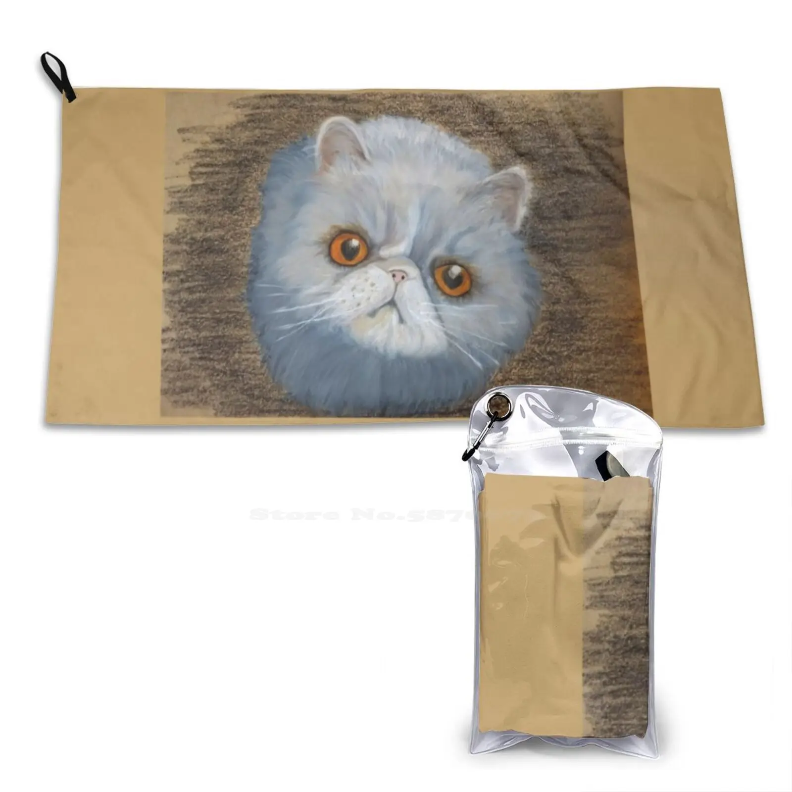 Pet Short Hair Exotic Cat Brown Grey White Black