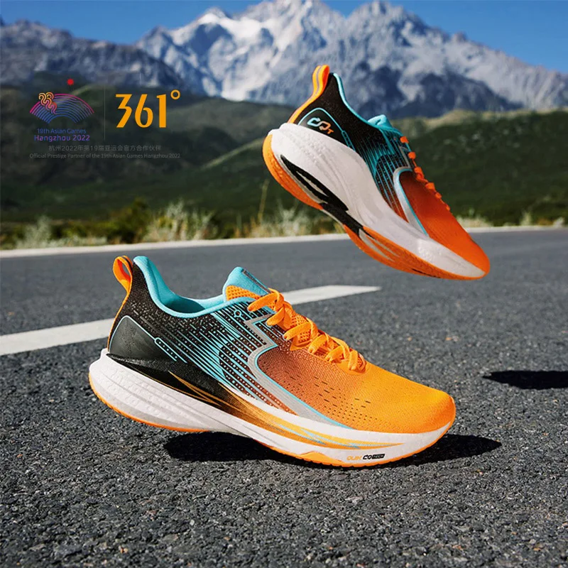 

361 Degrees CarbonStride CQT Men Running Sports Shoes Professional Marathon Racing Stable Carbon Critical Sneaker Male 572312210