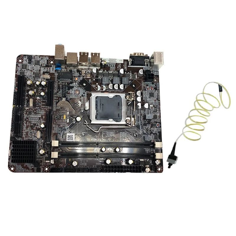 

AU42 -P55 Motherboard LGA 1155 CPU Support DDR3 PCI Express 16X Desktop Computer Mining Motherboard