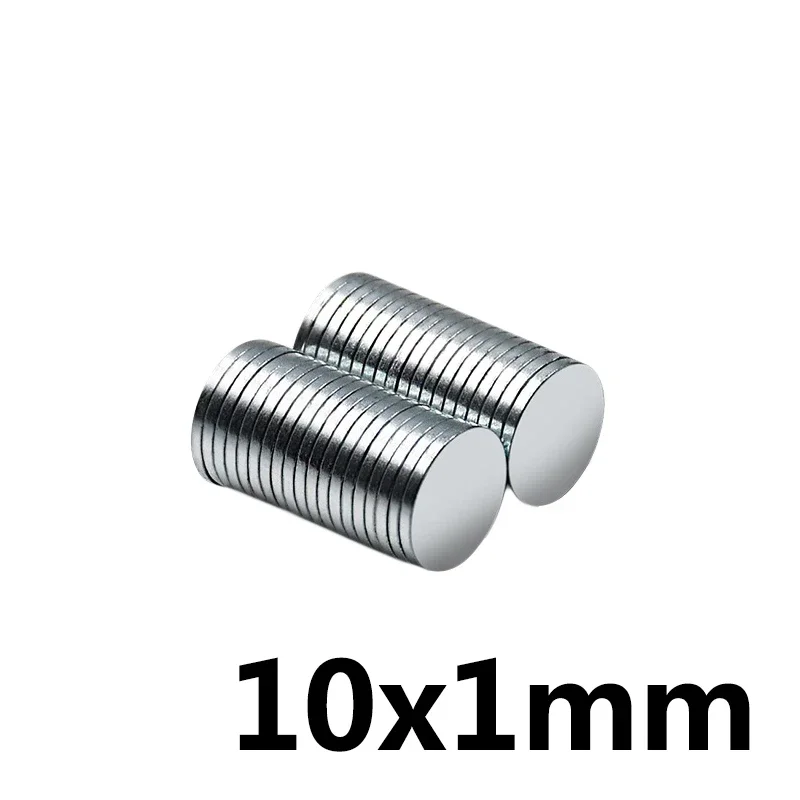 

Круглые магниты 10x1 мм