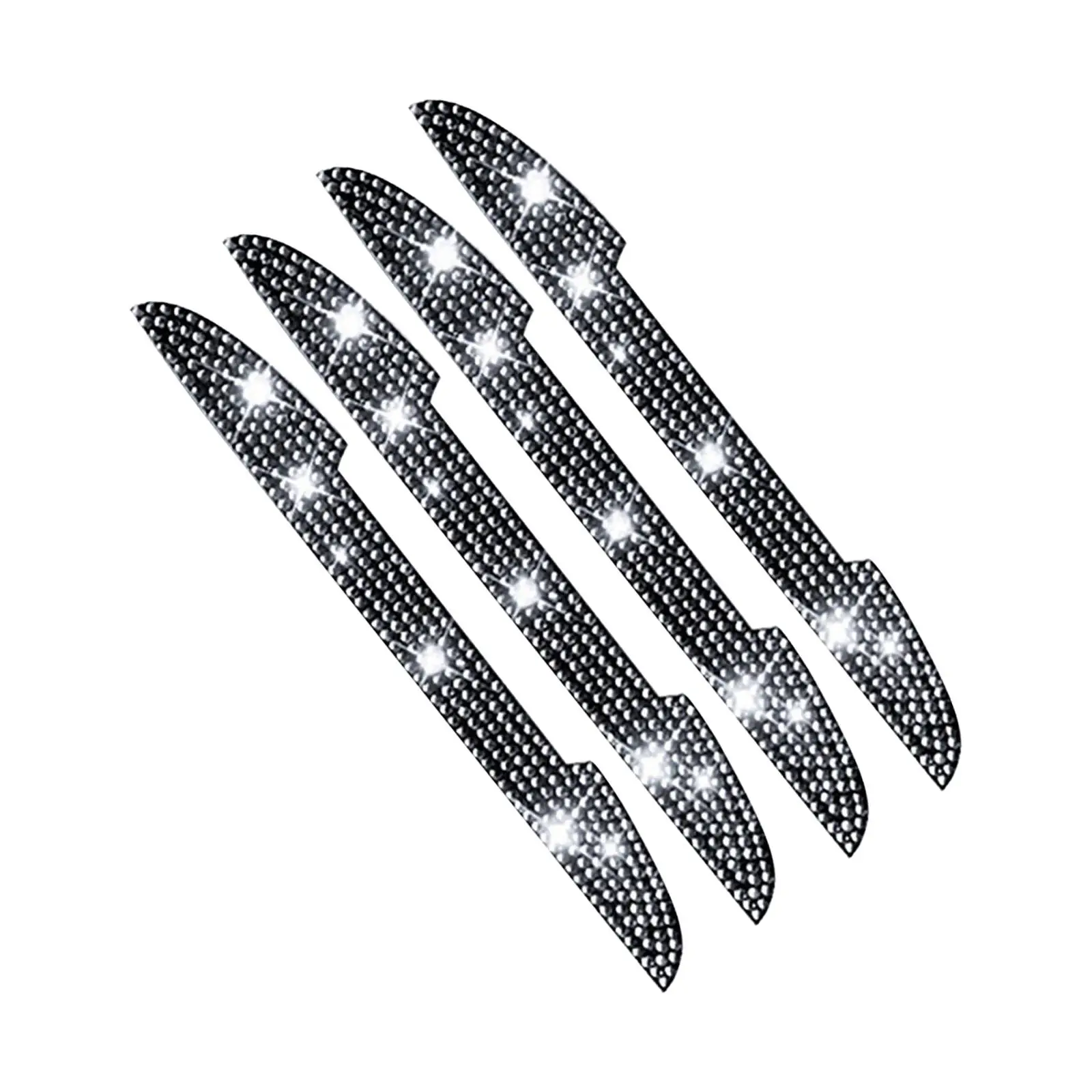 

4x Car Door Side Edge Protection Guards Stickers for Door Handle